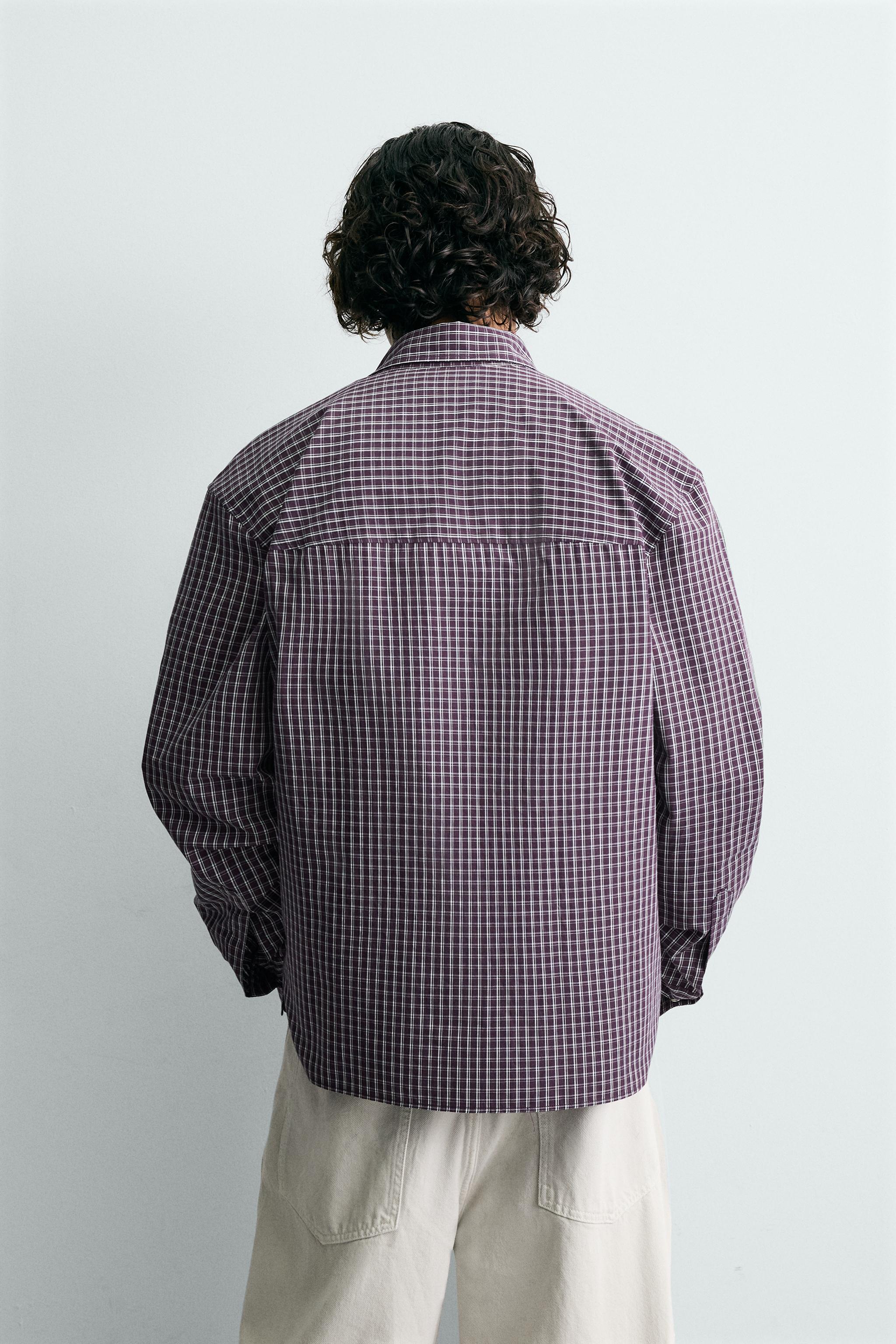 CHEMISE RELAXED FIT À CARREAUX